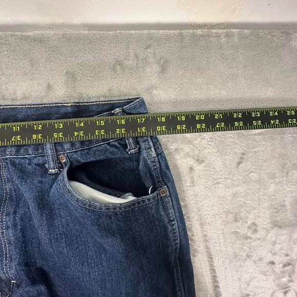 Dickies Workwear Navy Blue Cotton Denim Jeans Size 38x34 - Picture 5 of 8